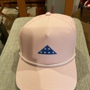Pink Cap with patriotic Blue AccentFolds Of Honor